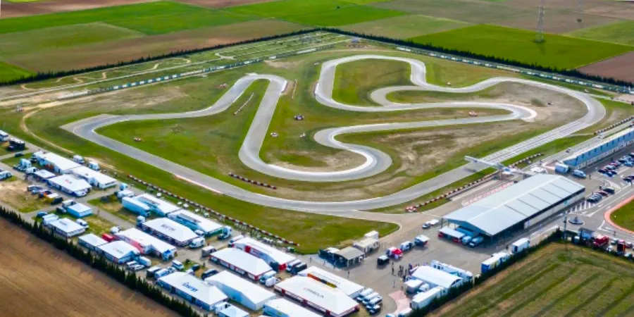 Trazado karting zuera